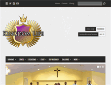 Tablet Screenshot of kingdomlifeinc.net